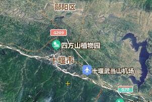 十堰市地圖