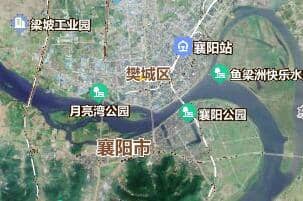 襄陽市地圖