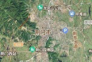 荊門市地圖