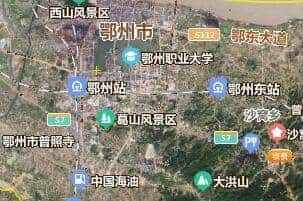 鄂州市地圖