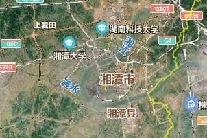 湘潭市地圖