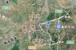 衡陽市地圖