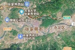 張家界市地圖