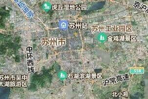 蘇州市地圖
