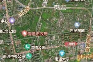 南通市地圖