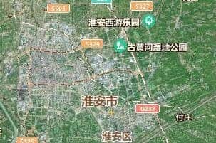 淮安市地圖