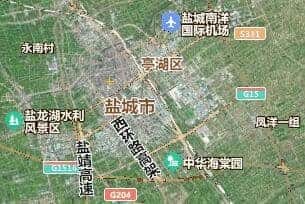 鹽城市地圖