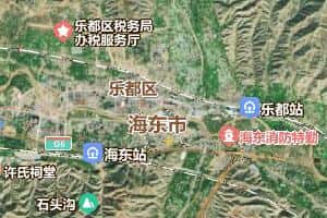 海東市地圖