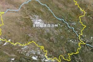 玉樹州地圖