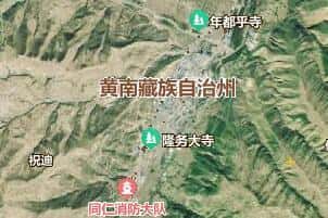 黃南州地圖
