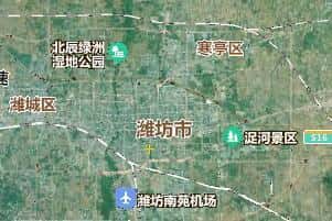 濰坊市地圖