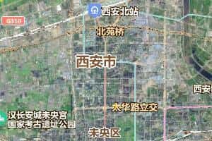 西安市地圖