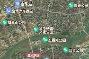 金華市地圖