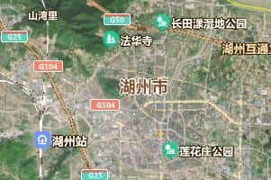 湖州市地圖
